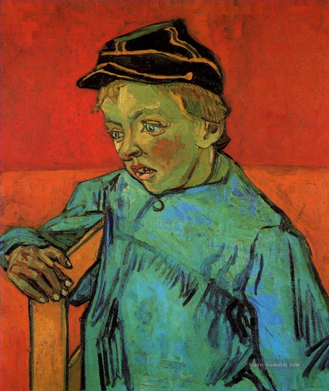 der Schüler Camille Roulin Vincent van Gogh Ölgemälde